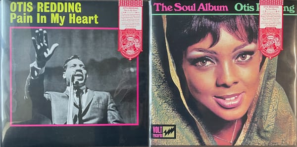 Cover art for Otis Redding.