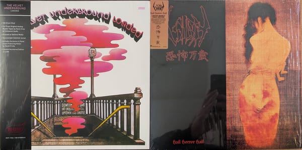 Cover art for the Velvet Underground and Sigh.